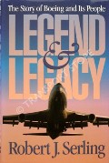 Book cover of Legend & Legacy  by SERLING, Robert J. 